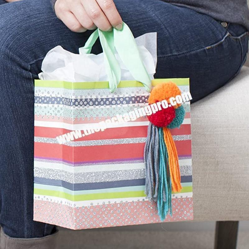 Personality custom gift paper bag shopping bag