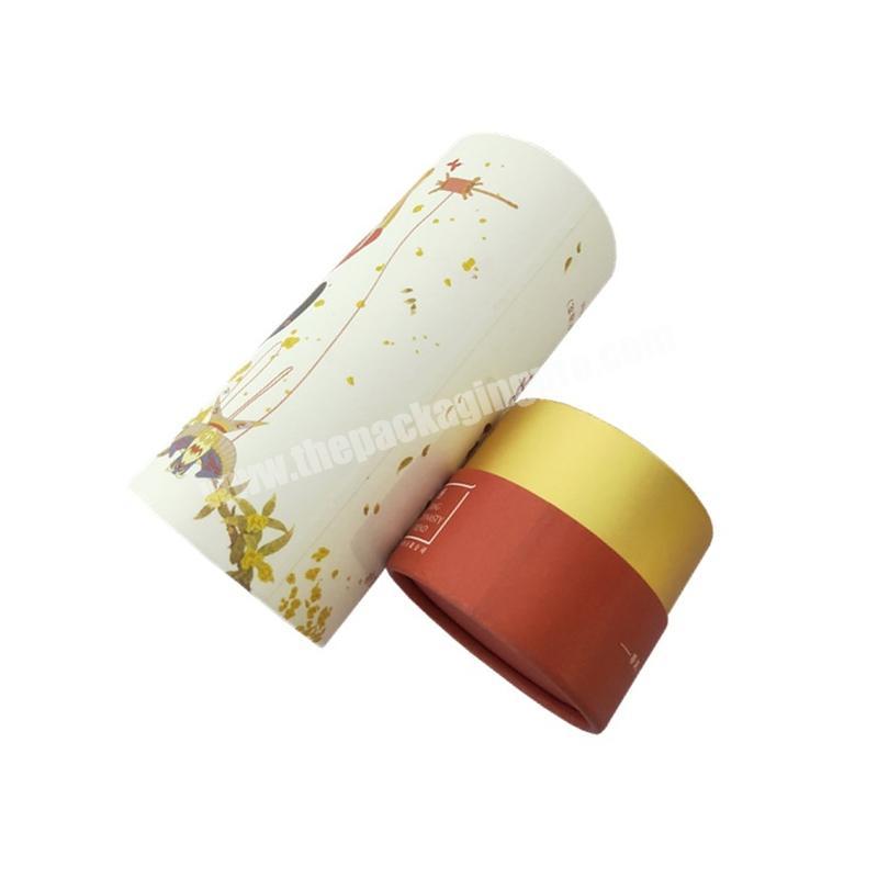 Personalized cheap custom elegant paper tube packaging food