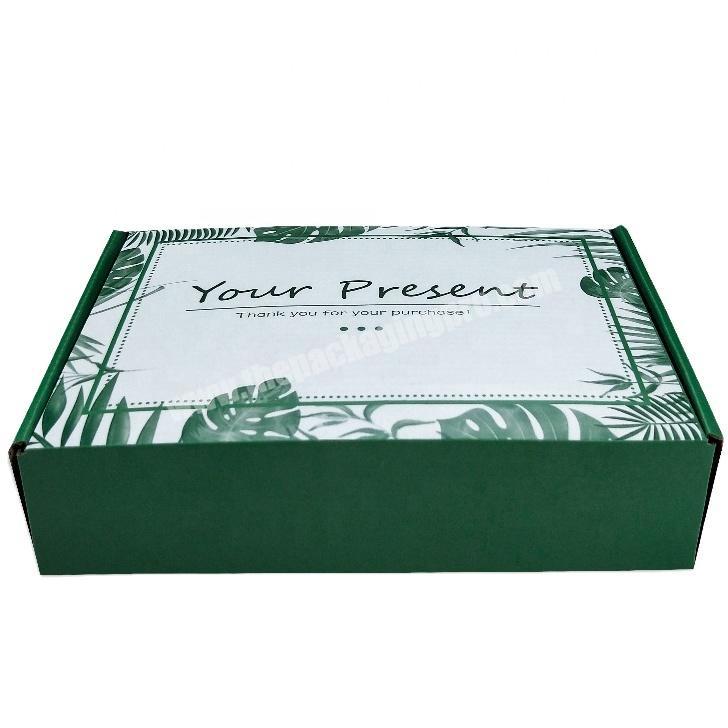 Personalized custom color gift box airplane box clothing carton spa box