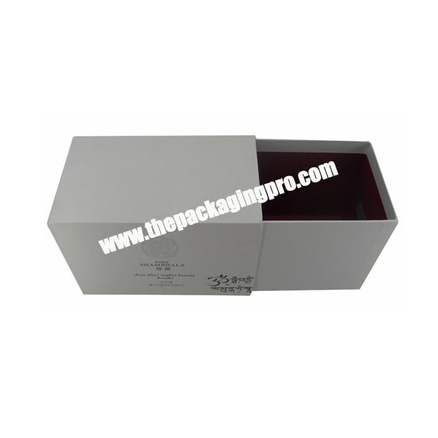 Personalized custom printed drawer soap box