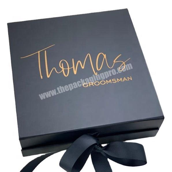 Personalized customizable bridesmaid wedding gift box bridal party gift box