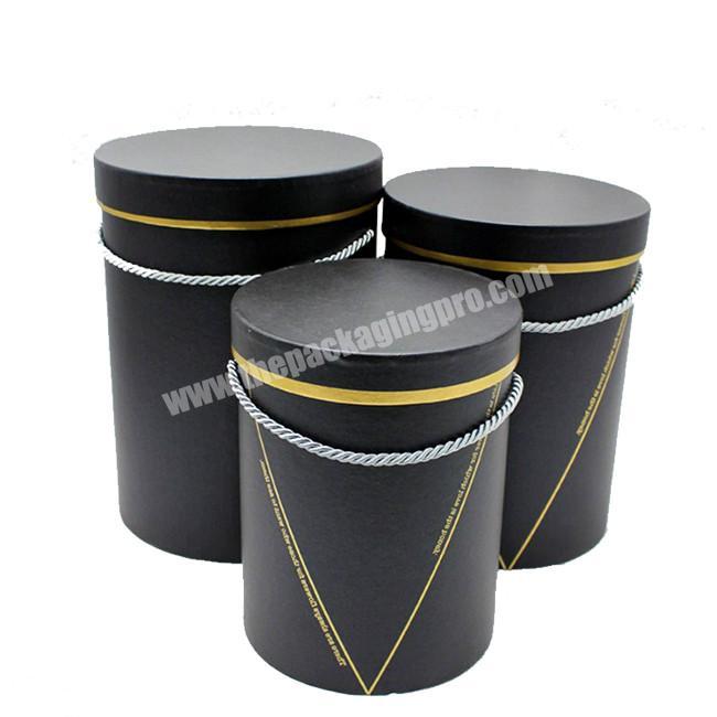 Personalized Customluxury Long Rigid Cardboard Box Cylindrical Tube Box Gift Box