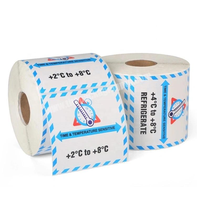 Personalized Logo Design Custom Printing Paper Roll Sticker