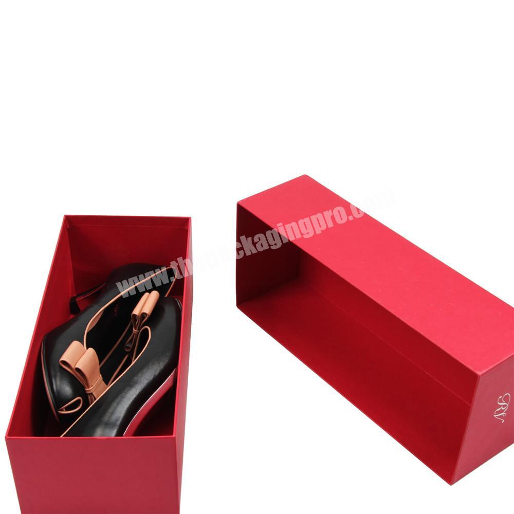 Personalized packaging boxes paper lid and base gift box color mini shoe gift box caja de zapatos