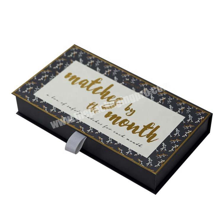 Personalized printed magnetic cardboard pen and pencil box