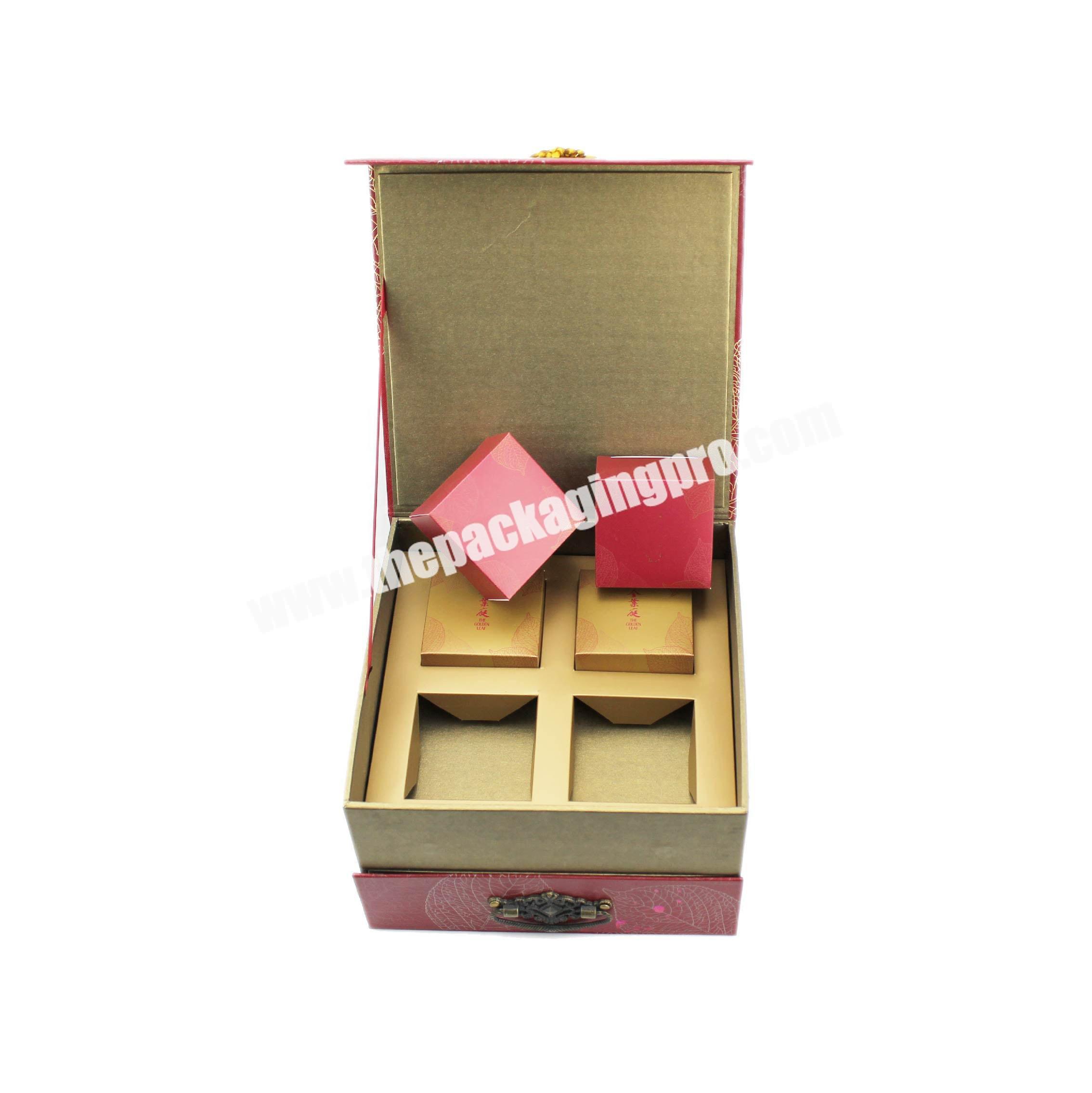 Pink Folding paper gift box with White logo printed corrugated paper packing box