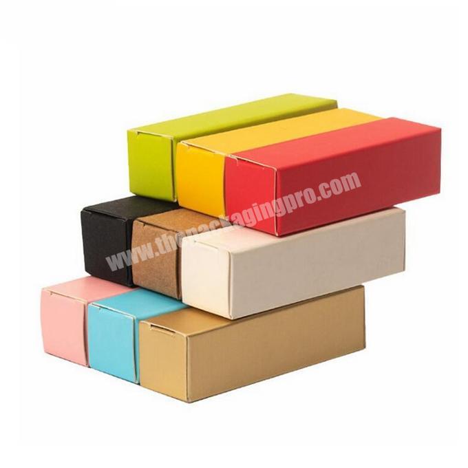 pink Lip Gloss packaging boxes gold Paper Box for Lipstick Package Kraft Paper Box Small Gift Packing Box black yellow green