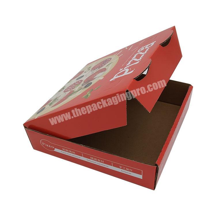 pizza packaging box customised corrugated packing box card board product box