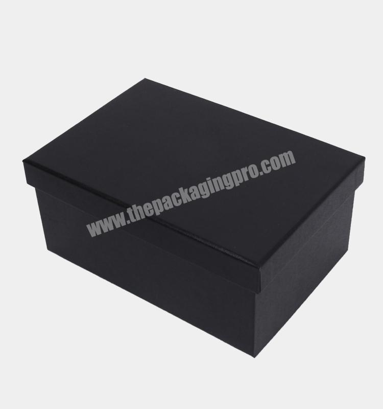 Plain Black Cardboard Gift Boxes Ten Pieces Set