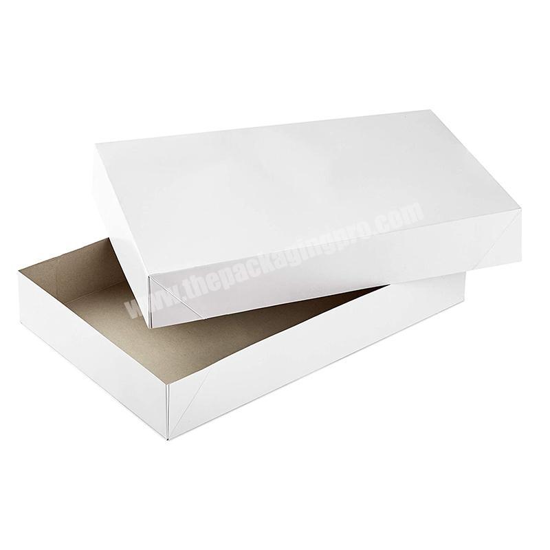 Popular high quality corrugated personalized gift box clothes