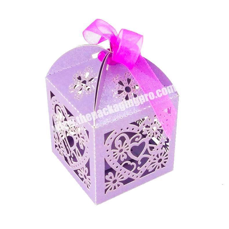Popular high quality sweet paper gift boxes wholesale