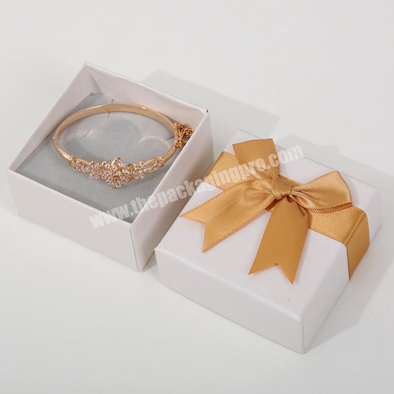 Popular high quality thin gift jewelry boxes