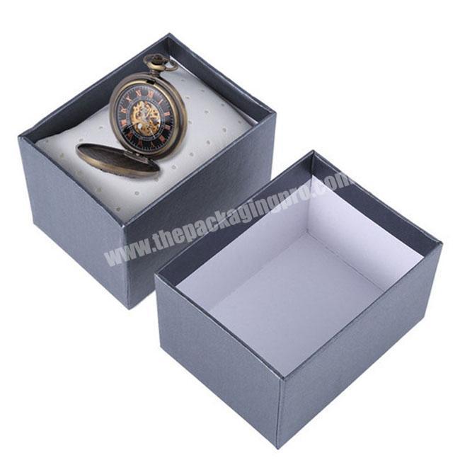 Wholesale Popular  luxury custom  Rigid paper Watch  Box with custom logo and size
