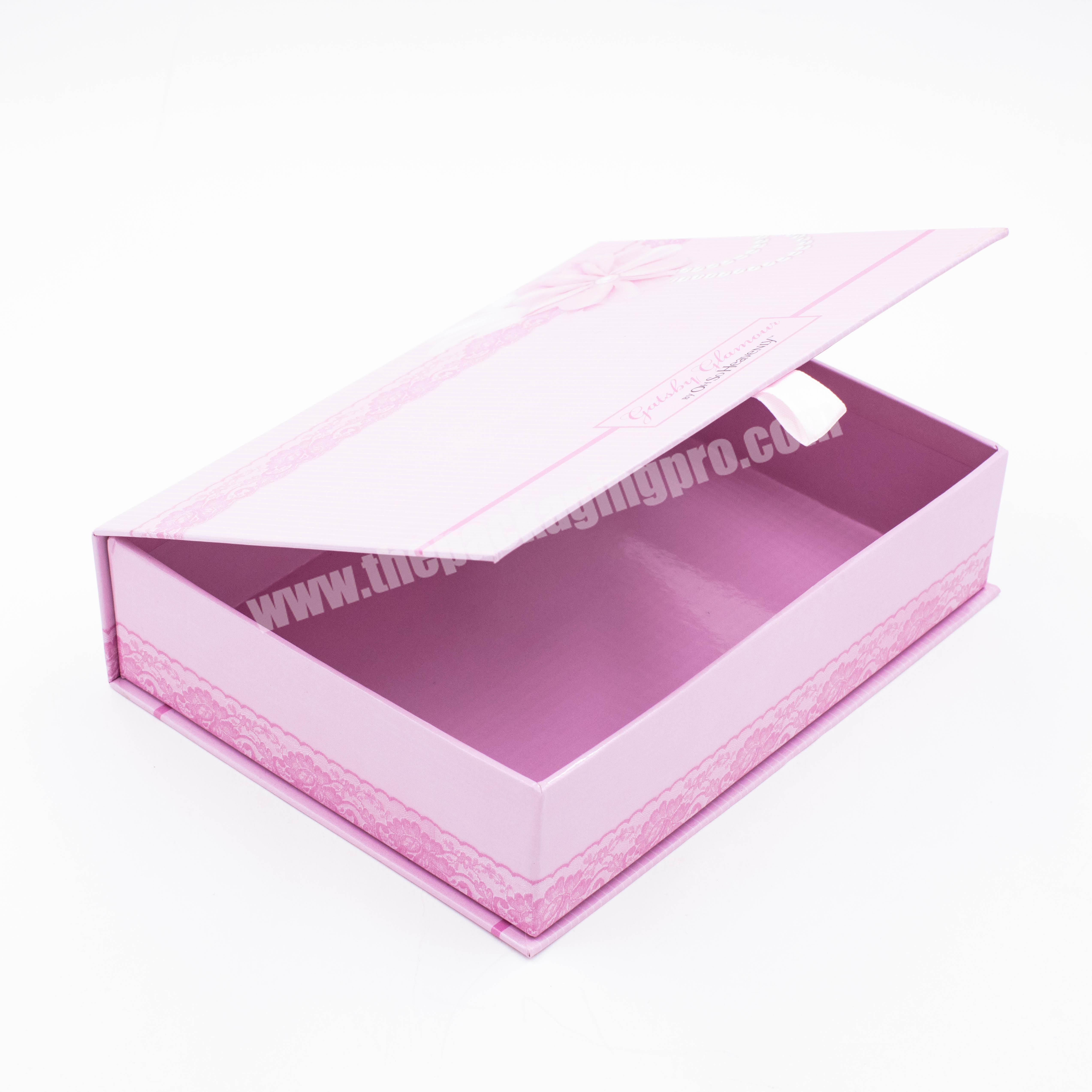 Popular packaging jewellery organizer Cardboard Packaging jewelry boxes With  Case Wedding Packaging