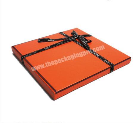 Portable box high quality custom paper clothing storage boxes for tie and clothes