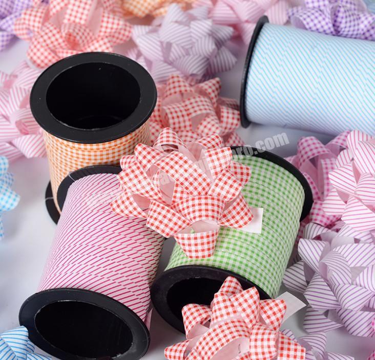 PP ribbon star bow decorative bow gift packaging ribbon bow