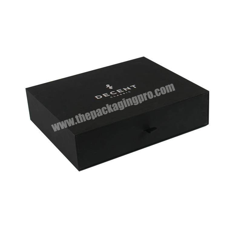 premium luxury best quality slide t shirt box packaging with drawer