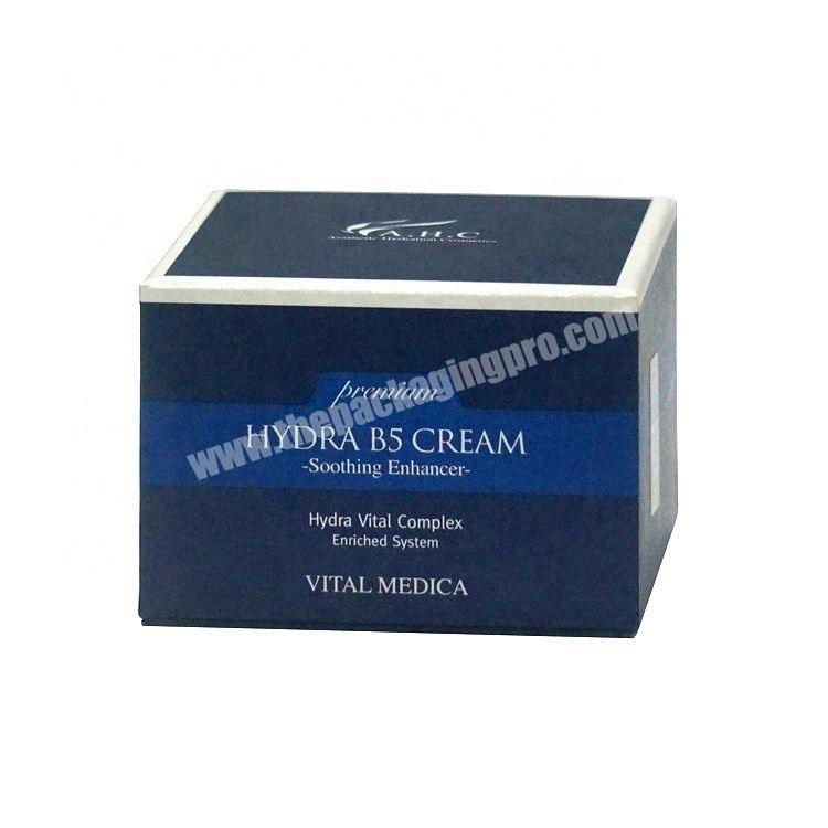 Premium Make Up Packaging Box White Glossing Paper Custom Logo Cosmetic Box