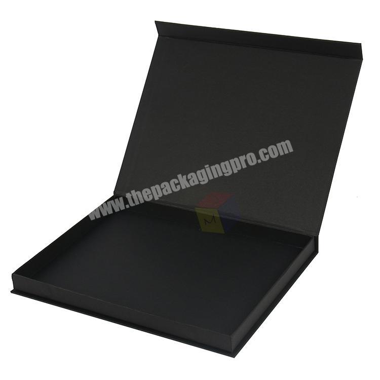 premium packaging black book style magnetic box