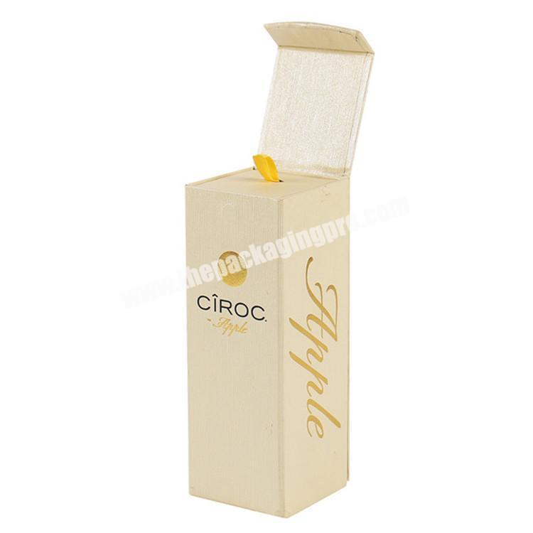 premium rigid perfume box design packaging
