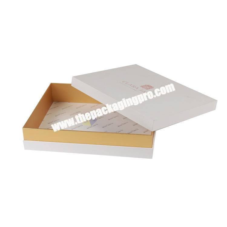 premium stamping gold cardboard packaging shirt gift boxes