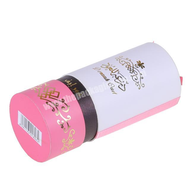 prink round paper box for essential oil dropper bottle