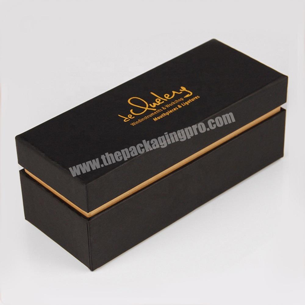 printed luxury small paper red wine box and foam