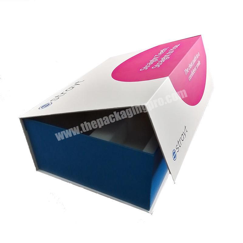 Printing CMYK Magnetic Cardboard Packaging Gift Box For Cosmetic Oil Bottles