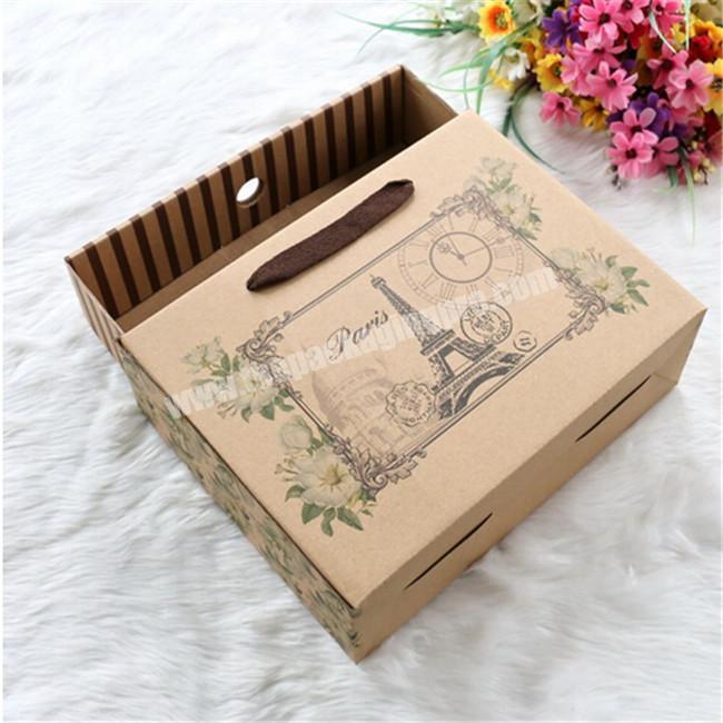 Printing Gift Box Company With Gift Bag Cardboard Drawer Box