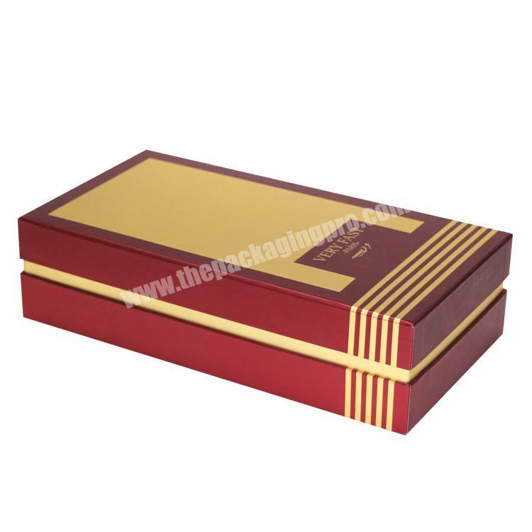 printing gold paper skin gift beautiful collapsible paper box  package