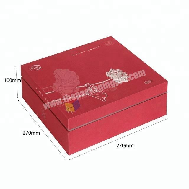 printing luxury logo refined chinese tea gift box