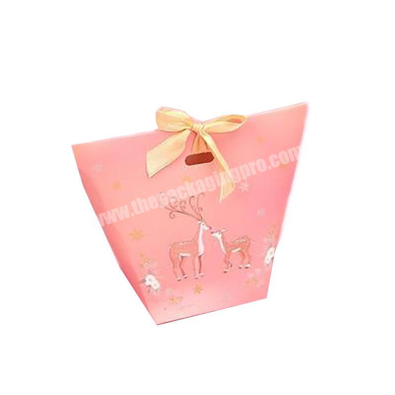 Printing Paper Gift Bags Party Favor Cookie Candy Treat Bag