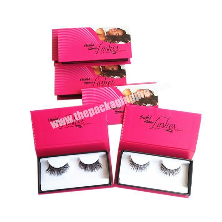 Private design custom eyelash packaging box gift box manufacturer
