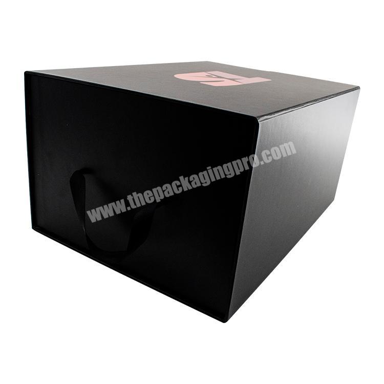 Private label custom design rigid magnetic paper cardboard box