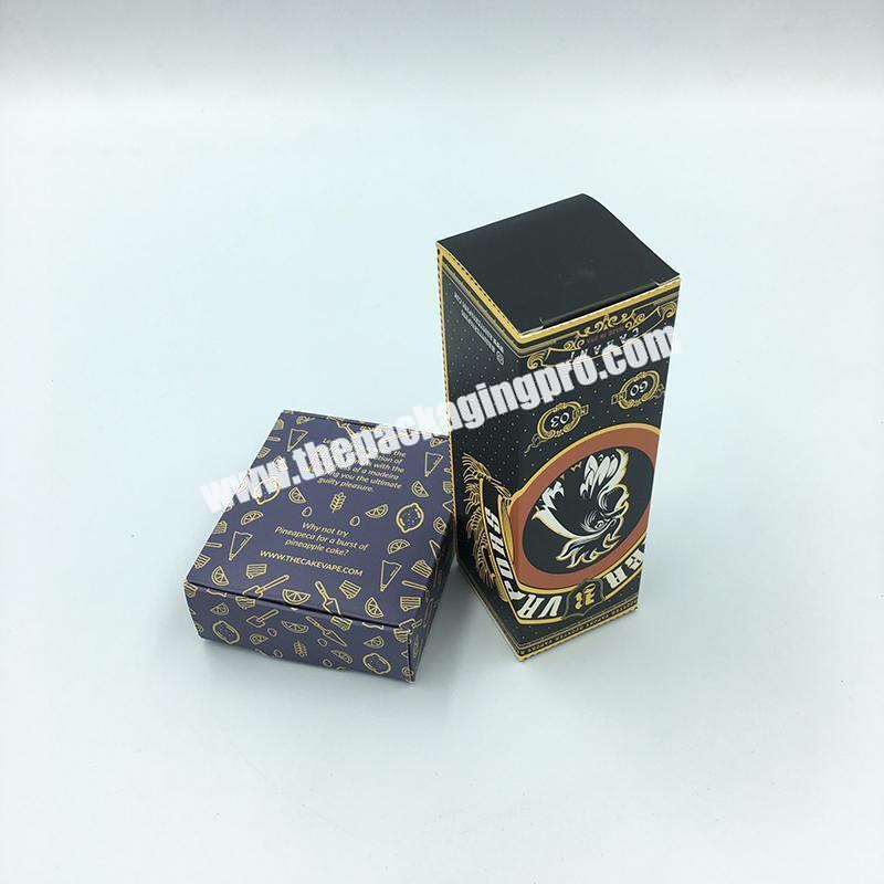 Professional Custom Disposable Cbd oil Vape Pen paper Packaging Box