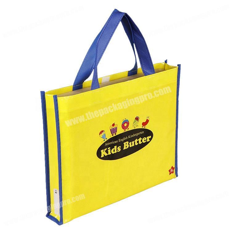 Professional custom non woven tote bag all over print your logo