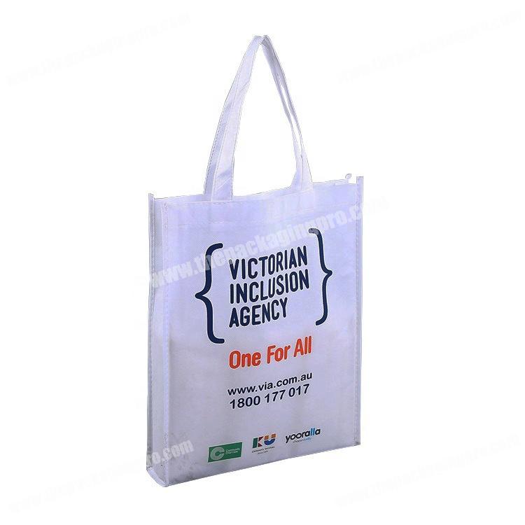Professional custom printed bag non woven tote bag with logo