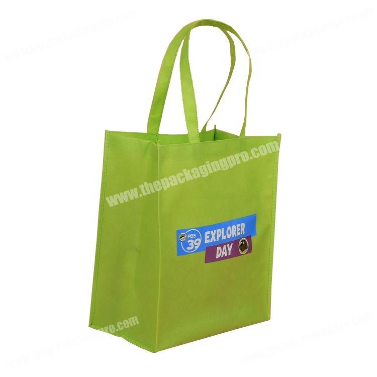 Professional custom reusable shopping bag non woven tote bag