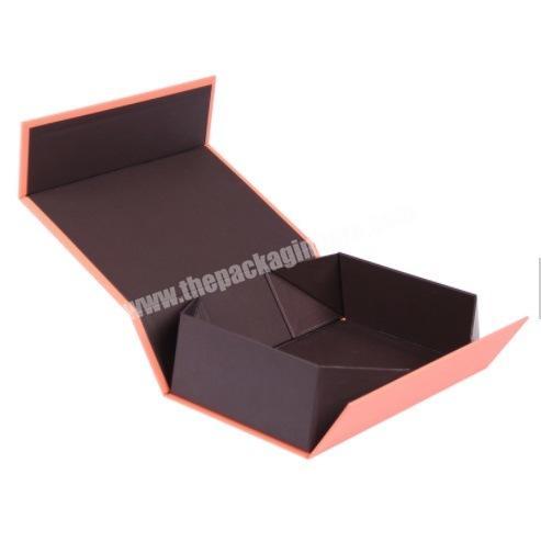 Professional Custom Rigid Magnet Close Folding Gift Box Packaging