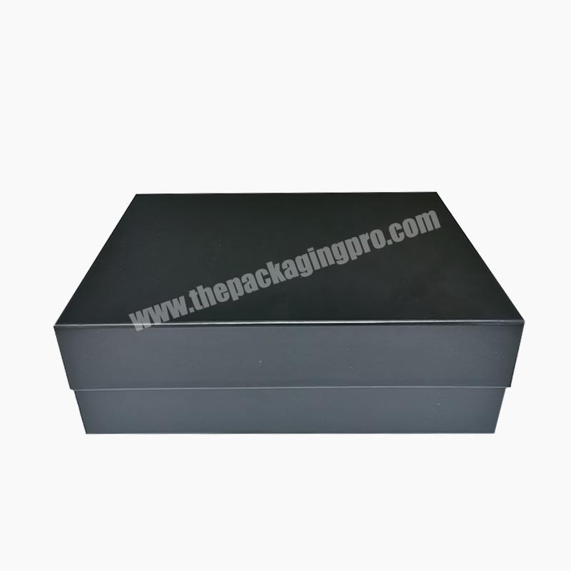 Professional custom whiteblackpink magnetic gift box with magnetic lid