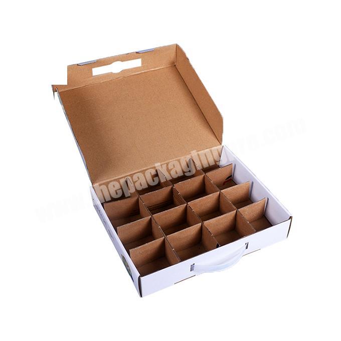 Professional factory corrugated pink box with transparent window making plants