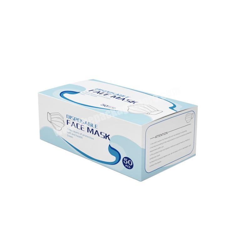 professional factory supply sheet mask box medical plastic box