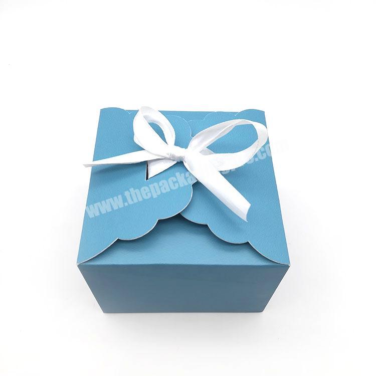 Professional High Quality Custom Printed Blue Cardboard Box