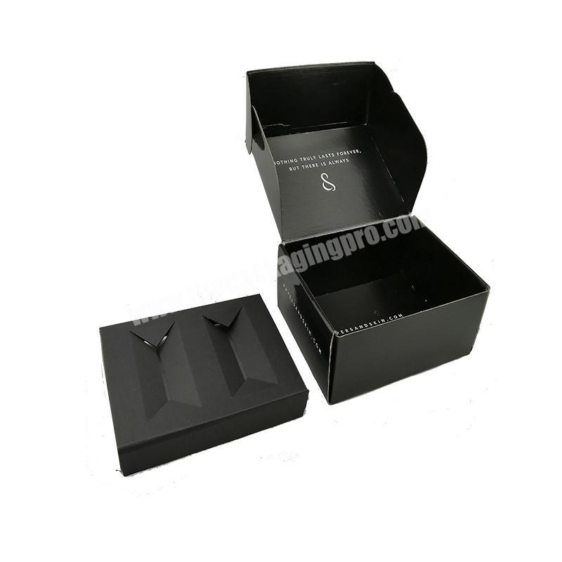 Professional Mailing Packaging Box Mailer Gift Black