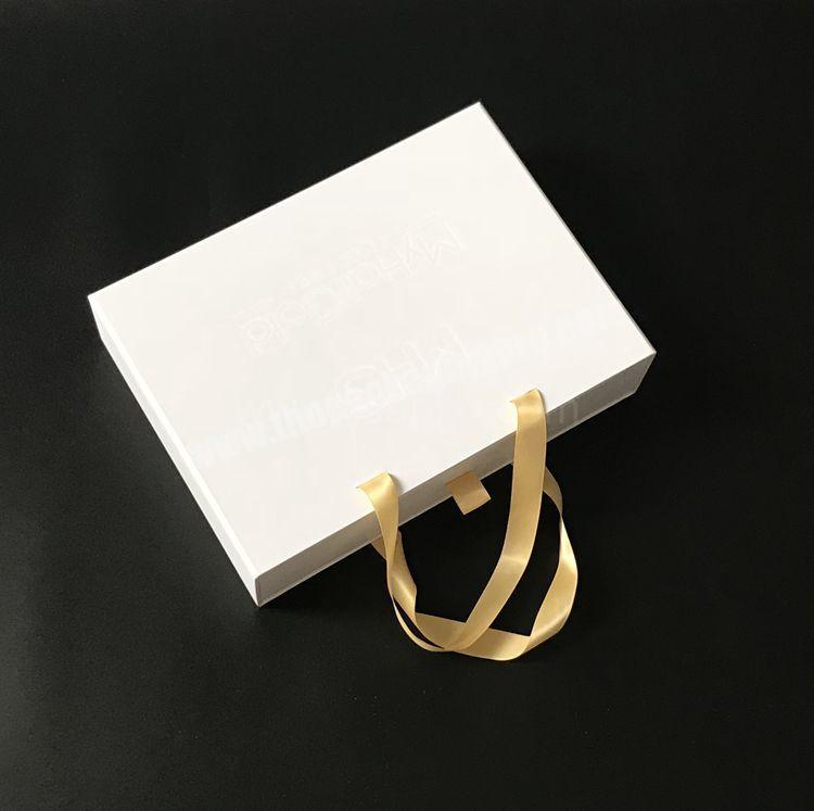 Professional Manufactory Wholesale White Jewelry Paper Gift Box Packaging