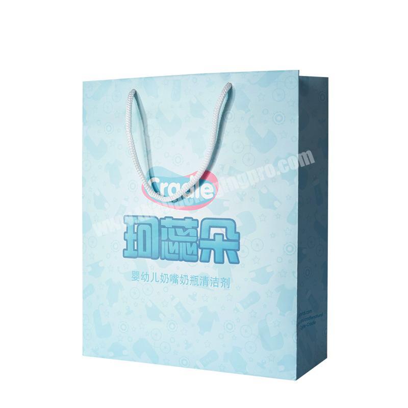 Professional OEM&ODM printing manufacturer packaging gift bag shopping clothes bags