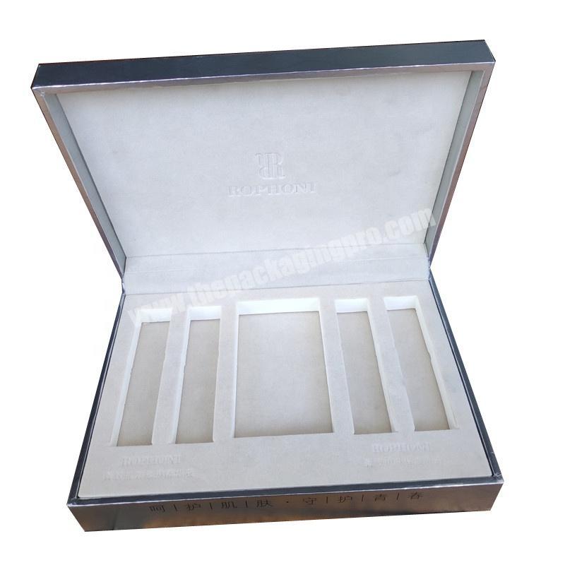 Professional popular colorful cosmetic paper boxes packing box packaging from China