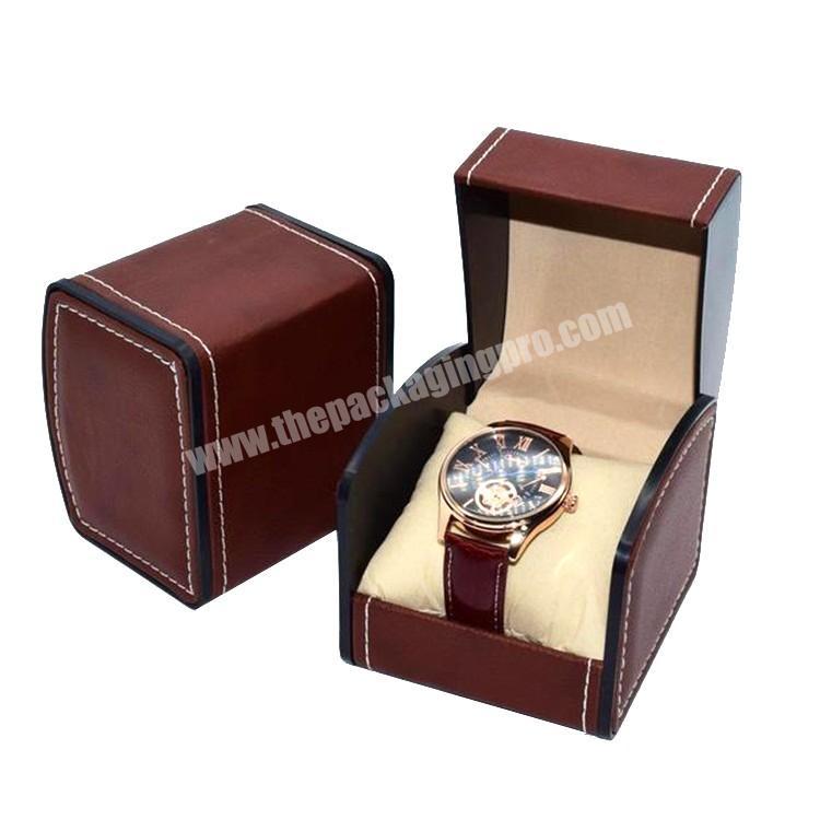 Professional Production PU Leather plastic Watch Storage Box