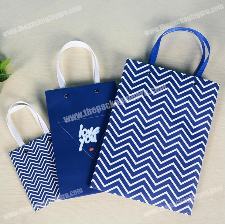 professionally supply cheap custom paper bag design with logo print