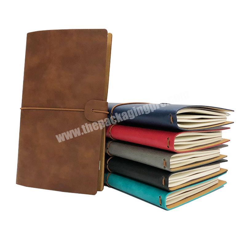 Wholesale Prolead Handmade Leather Journal travel dairy writing notebook gift for men and women